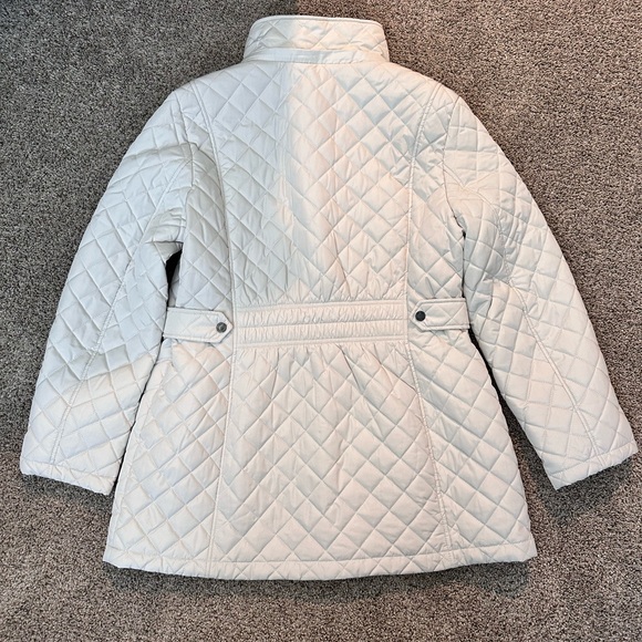 Calvin Klein White Quilted Puffer Jacket - Picture 4 of 9